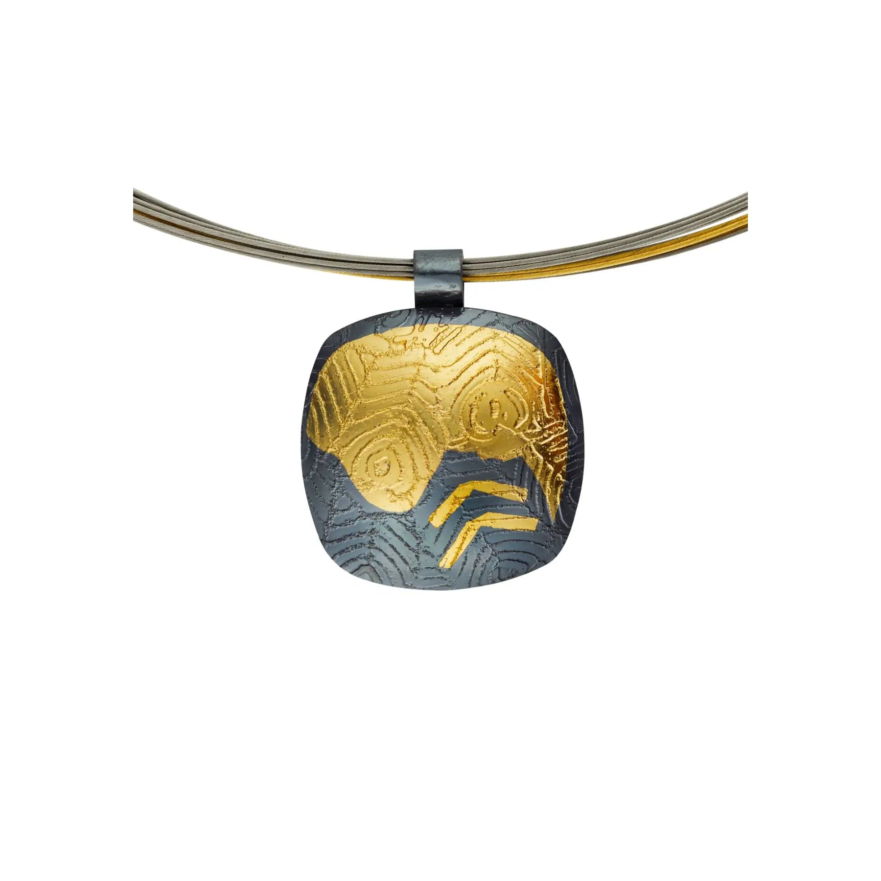 Large 2025 feather pendant