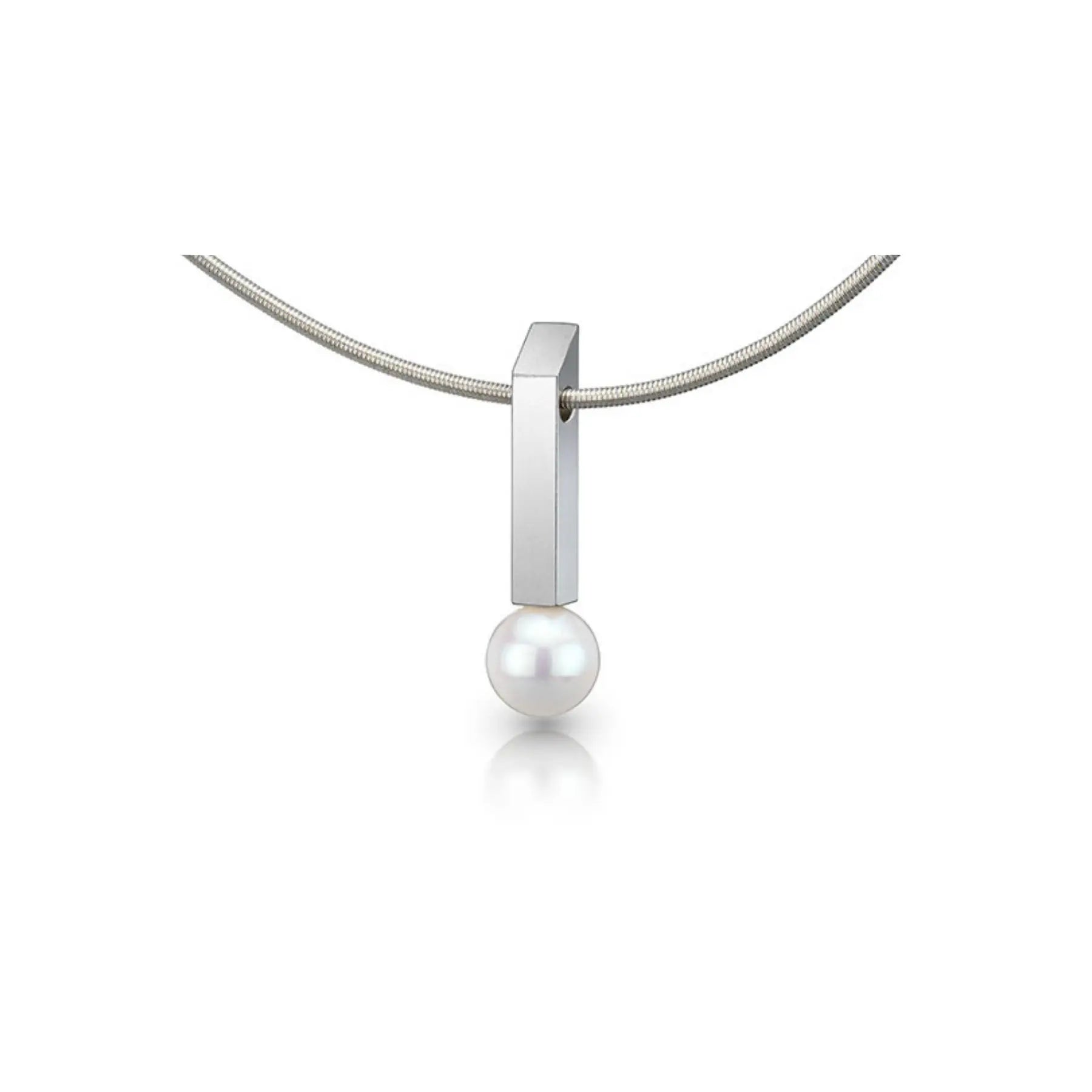 Rectangular Pearl Bar Pendant Bar Collection Gemstones Pearls